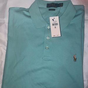 Polo Ralph Lauren Short Sleeve Polo Size XL Green Teal Shirt